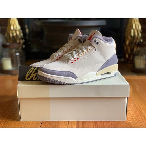 Size 10.5 Air Jordan Retro 3 "Muslin" - Picture 2 of 5